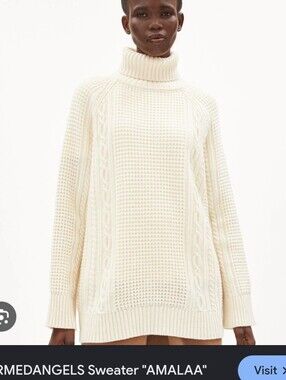 ARMEDANGELS AMALAA Oversized Women's Sweater- Organic & Recycled Wool Blend